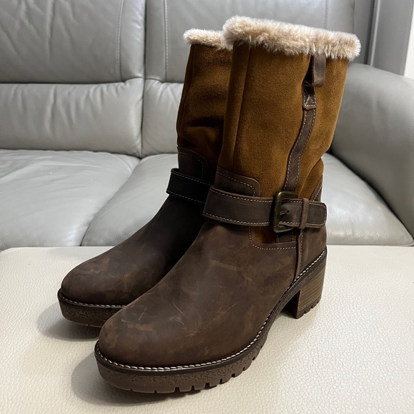 Bos. & Co. Women's Maine Wool-Lined Sheepskin Boots -Made in Portugal- EU 41 - Picture 1 of 10